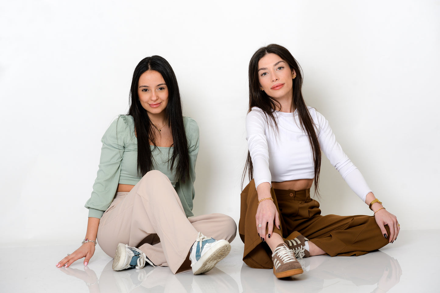 Petite Wide-Leg Trousers